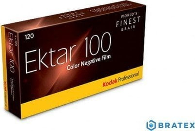 Film fotografik Kodak Ektar 100, format 120, 5 role, ngjyrë