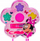 Set grimi për kalamaj Disney Minnie, kasetë me lule, shumëngjyrësh, rozë