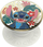 Mbajtëse telefoni PopSockets Enamel Stitch PopGrip, me ngjitës, shumëngjyrësh