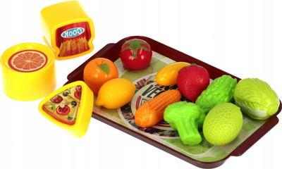 Kasa lodër MEGA CREATIVE 543468, me bateri, me aksesorë supermarket, shumëngjyrëshe