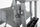 Shkallë pishine Bestway 58332, 132 cm, metal, gri