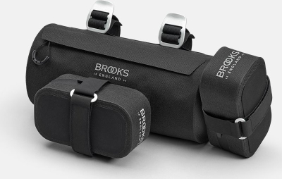 Çantë timoni Brooks Scape Handlebar Pouch, 3L, e papërshkueshme nga uji, e zezë