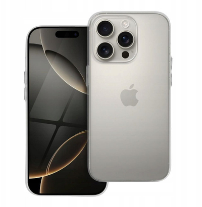Këllëf telefoni Ultrathin Matt për Samsung Galaxy A15, transparent