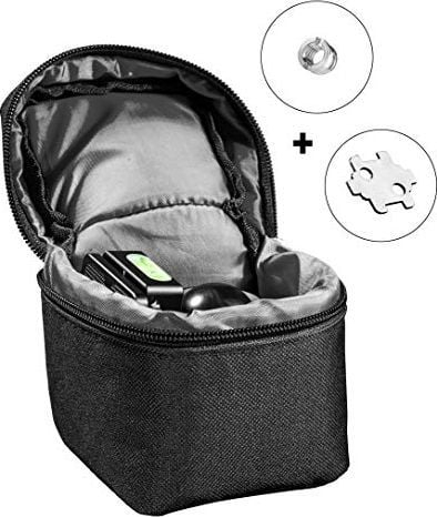Kokë tripodi Mantona Fortress 34 Ball Head, mban deri 10 kg, alumini, e zezë