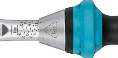 Çelës dinamometrik Hazet 5108-3CT, 2.5-25 Nm, metalik