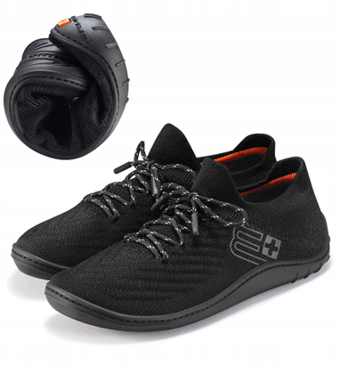 Këpucë gocash Spokey SH5010W Barefoot Merino, numri 41, të zeza