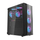 Kutia kompjuterike Darkflash DK352 Plus, Middle Tower, 4 ventilatorë RGB, e zezë