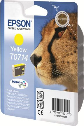 Ngjyrë për printer Epson, 5.5 ml, e verdhë