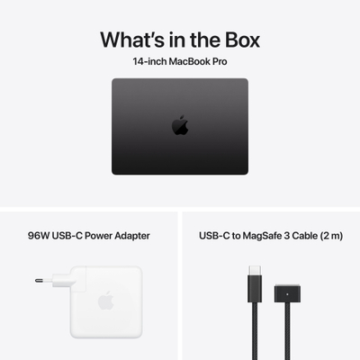 Apple MacBook Pro, 14", M5 Max 18-core, 36GB, 2TB, 32-core GPU, Space Black