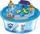 Set kreativ Simba Aqua Gelz Deluxe Kështjella e Kalorësve, 8 shishe xheli, mbi 37 figura, blu