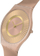 Orë për femra SWATCH Tawny Radiance SS08C102, e artë/rozë