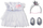 Облека за кукла Baby Born Ballerina Outfit, за кукли 43 cm, со закачалка за облека
