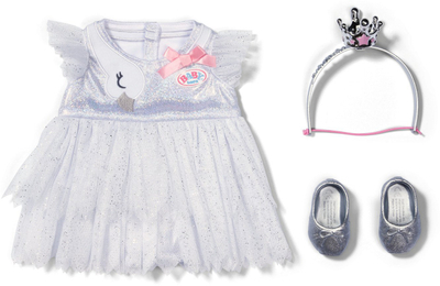 Облека за кукла Baby Born Ballerina Outfit, за кукли 43 cm, со закачалка за облека