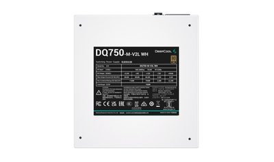 Burim energjie DEEPCOOL DQ750-M-V2L, 750W, 80+ Gold, i bardhë