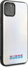 Mbulesë telefoni Guess Iridescent GUHCN58BLD, për iPhone 11 Pro, hard case, argjend