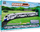 Set lodër treni BSQ Power Train World, 70 elemente, 9 m shina, i bardhë
