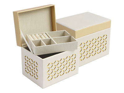 Kuti aksesorësh JK Box SP-1855 / A20 / AU, bezhë