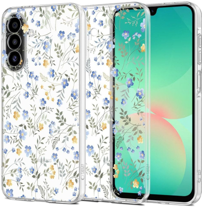 Mbulesë telefoni Tech-Protect FlexAir+, Samsung Galaxy A17 4G 5G, TPU, shumëngjyrëshe me lule