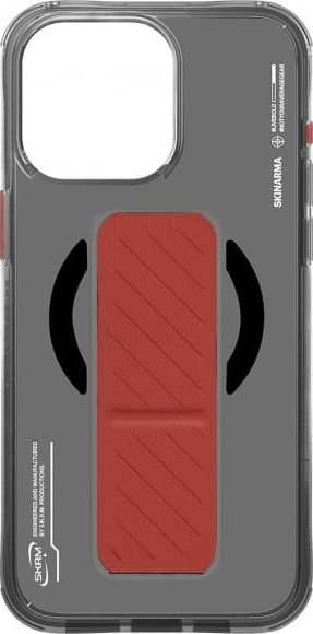 Mbulesë telefoni Skinarma AXON për iPhone 16 Pro Max, magnetike, me mbajtëse GRIP STAND, ngjyrë e zezë