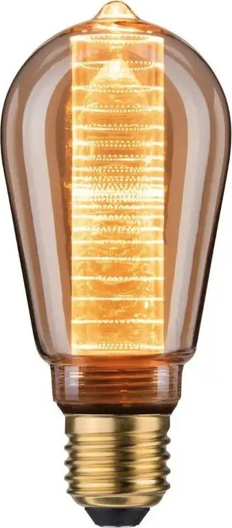 Llambë LED dekorative Paulmann Inner Glow Edition Corn, me dritë të ngrohtë, e zbehshme, xham ngjyrë qelibari