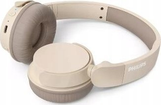 Kufje Philips TAH3209 on-ear, pa tela me Bluetooth, që mbajnë zhurmën jashtë, kafe të çelëta