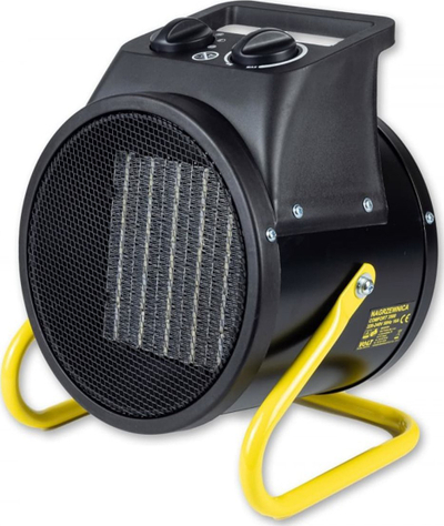 Ngrohës elektrik Volt Comfort Plus, 3.5kW, qeramik, i zi