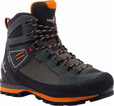 Këpucë malore për meshkuj Kayland Cross Mountain GTX, Gore Tex, Vibram, gri portokalli, 43.5
