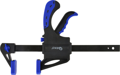 Стегач за столари Geko One Handed Clamp 150mm, отворање 150mm, пластика