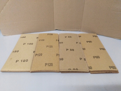 Професионален сет рачен шмиргл Kwb 485170, 93x230mm, 50 листови, за дрво и метал