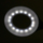 Lampë tavoline Activeshop White Snake Ring, LED, fleksibël, e bardhë