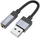 Adapter audio USB Hoco UPA32D, USB A në 3.5mm, argjendtë