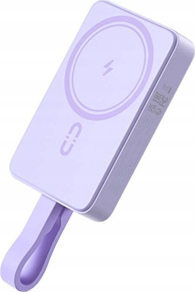 Сет пауербанк Ромос WMS10, 2 парчиња, 10000mAh, 30W безжичен, црна