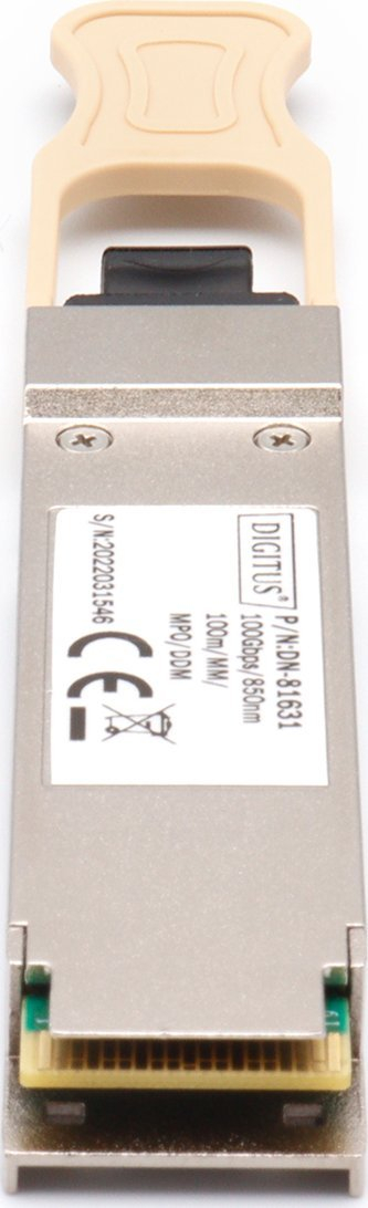 Modul optik Digitus ZUB QSFP28, 100Gbps, MPO, gri