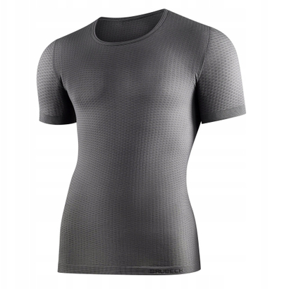 Bluzë termoaktive Brubeck Base Layer SS10540, thithje djersë, e zezë