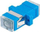 Adapter fibër optike Lanberg SM SC UPC, simplex, blu