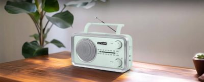 Radio me dorë Muse MF-060 AG, FM MW, me bateri, jeshile