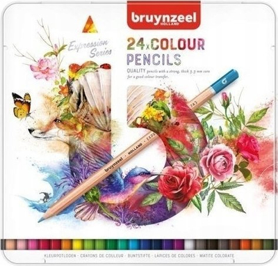 Set lapsash me ngjyra Bruynzeel Expression, 24 copa, kuti metalike