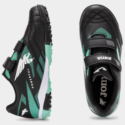 Детски копачки за фудбал Joma Powerfull Jr TF, за вештачка трева, со амортизација, повеќебојни