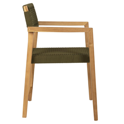 Kolltuk Charlotte 59x54x83Hcm (HM9637.05), gjelbër