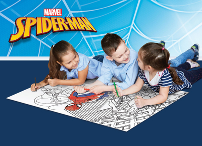 Puzzle dyshemeje Lisciani Marvel Maxi Floor, 60 pjesë, SpiderMan, shumëngjyrëshe