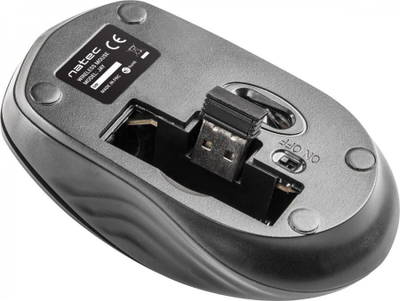 Maus Natec Jay, wireless, USB, i zi