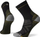 Çorape burrash Smartwool Performance Hike Light Cushion Mid Crew, merino, për hiking, të zeza