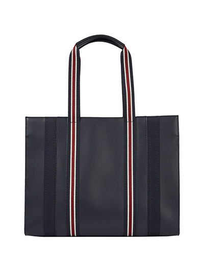 Çantë krahu për femra Tommy Hilfiger, e zezë