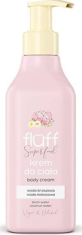 Krem trupor Fluff Super Food, Watermelon & Banana, 200 ml