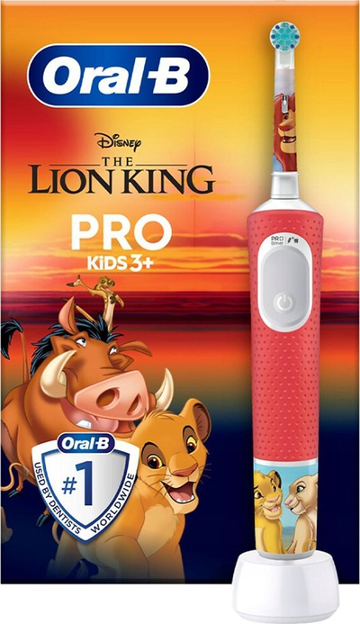Furçë dhëmbësh elektrike Oral B Pro Kids, për fëmijë, Disney Lion King, shumëngjyrëshe