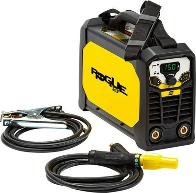Aparat saldimi inverter Esab Rogue ES 150i, 150A, MMA TIG, i verdhë