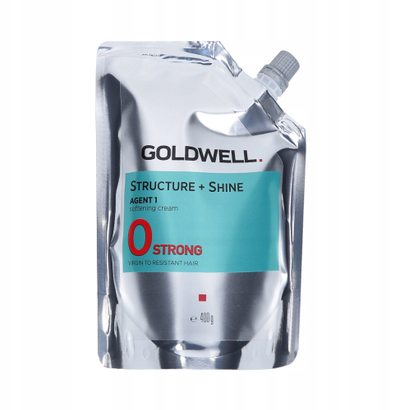 Krem për drejtim flokësh Goldwell Structure Shine Agent 1 Smoothing Cream 0 Strong, profesional, 400ml