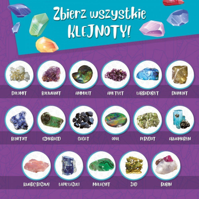 Set shkencor Lisciani Im a Genius Get to know minerals, edukativ, 7+