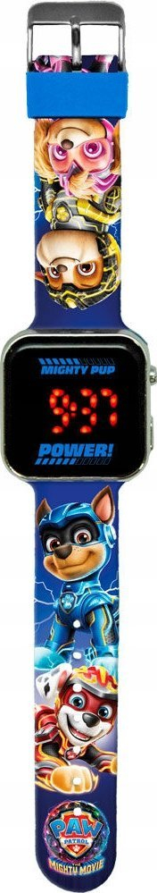 Ora digjitale për fëmijë Euroswan Paw Patrol PW19944, ekran LED, rrip gome