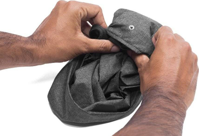 Кеса за чевли Peak Design Shoe Pouch BSP-CH-2, најлон водоотпорен, преклоплива, темно сива